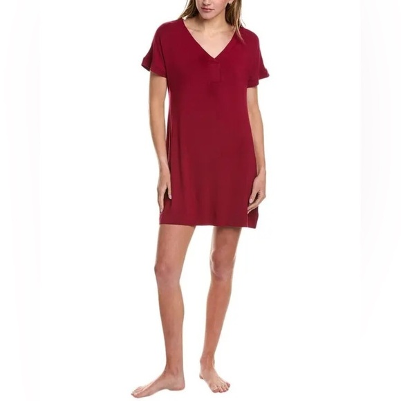 HB by Hale Bob Berry Modal T-Shirt Sleep Dress, Medium - Picture 1 of 9